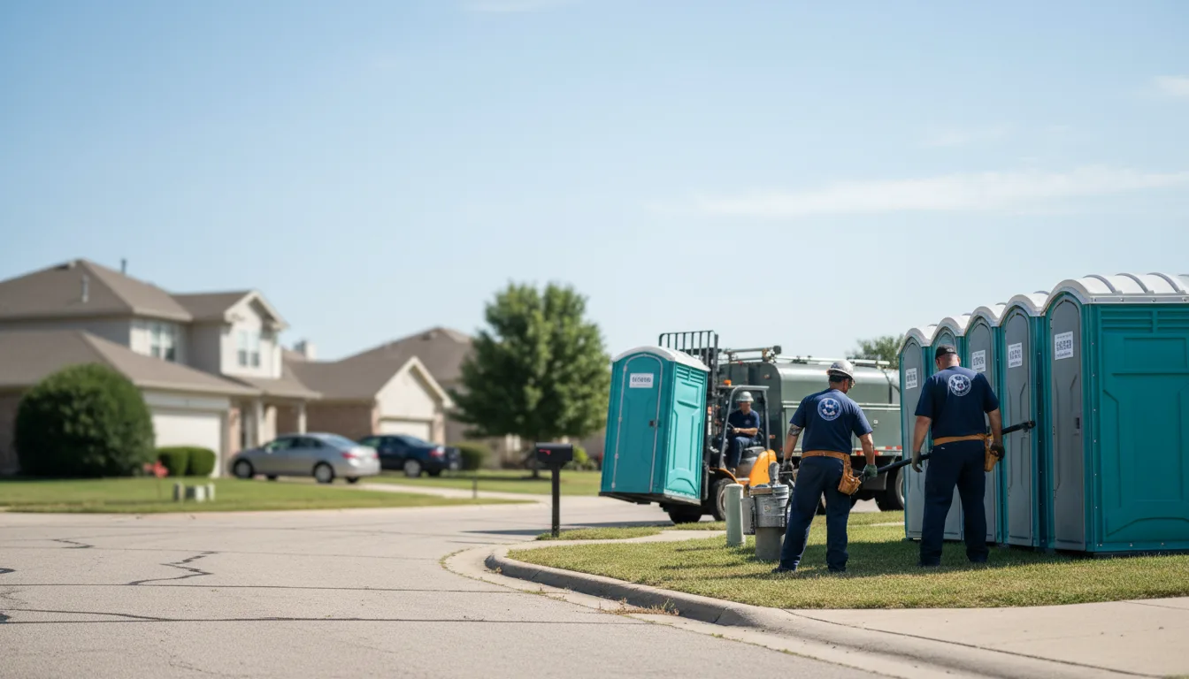 Porta Potty Rental in Normal, IL near me